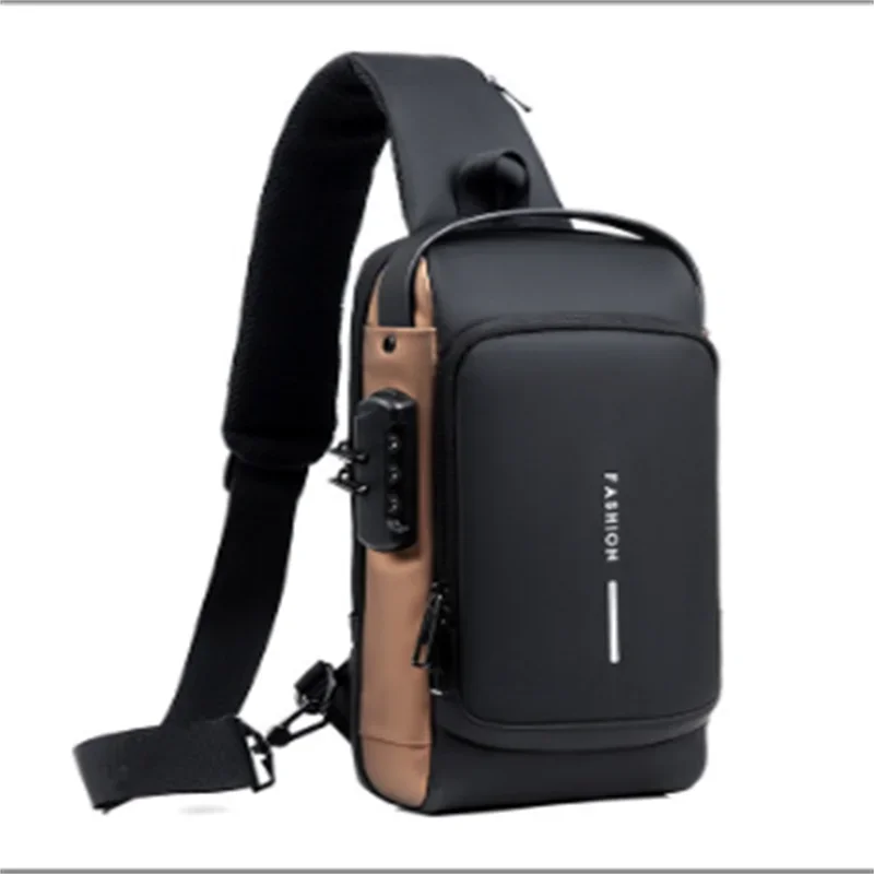 Men's Chest Leisure Shoulder Crossbody Sport Backpack