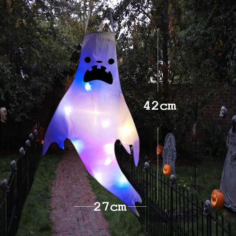 Halloween Ghost Hanging with LED Light