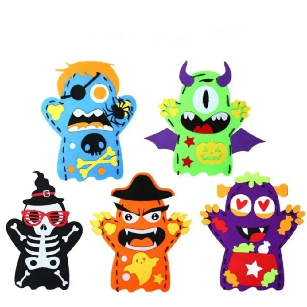 Halloween Hand Puppet DIY Craft Set