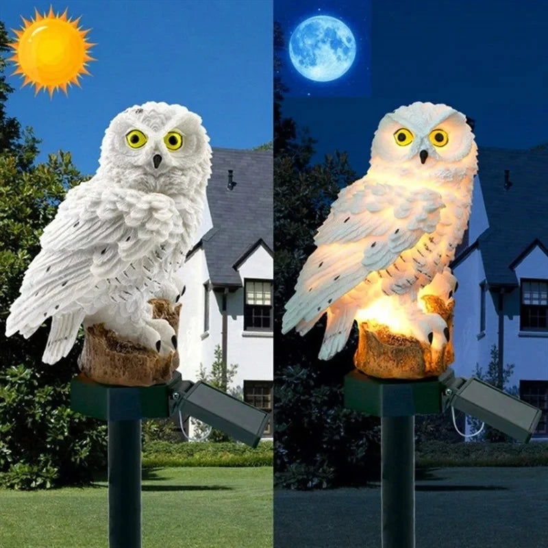 Owl Animal Solar Led Decoration Lamp