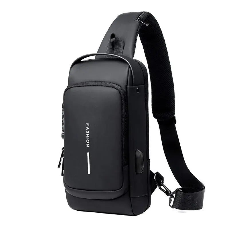 Men's Chest Leisure Shoulder Crossbody Sport Backpack