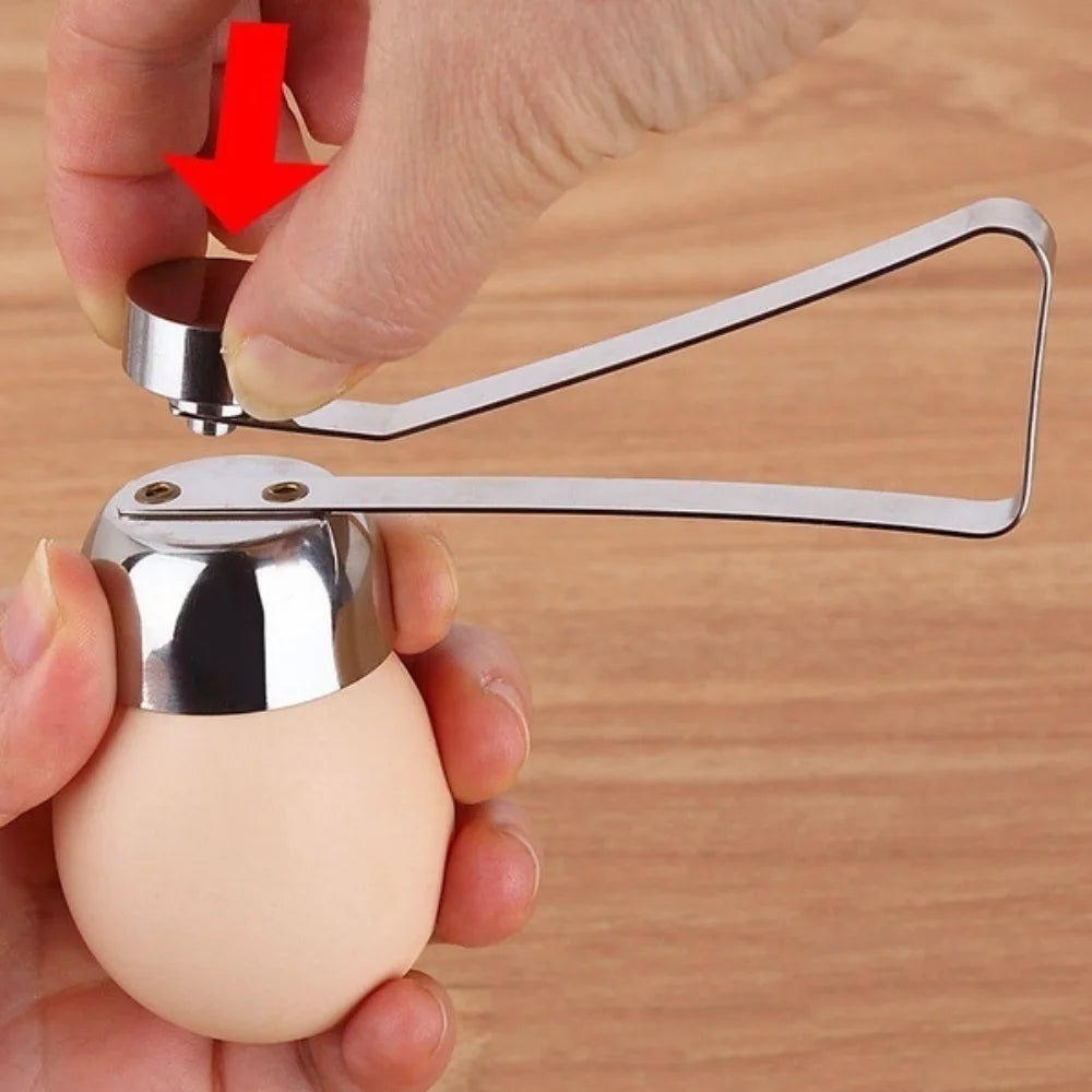 NEW Eggshell Stainless Steel Cracker Opener