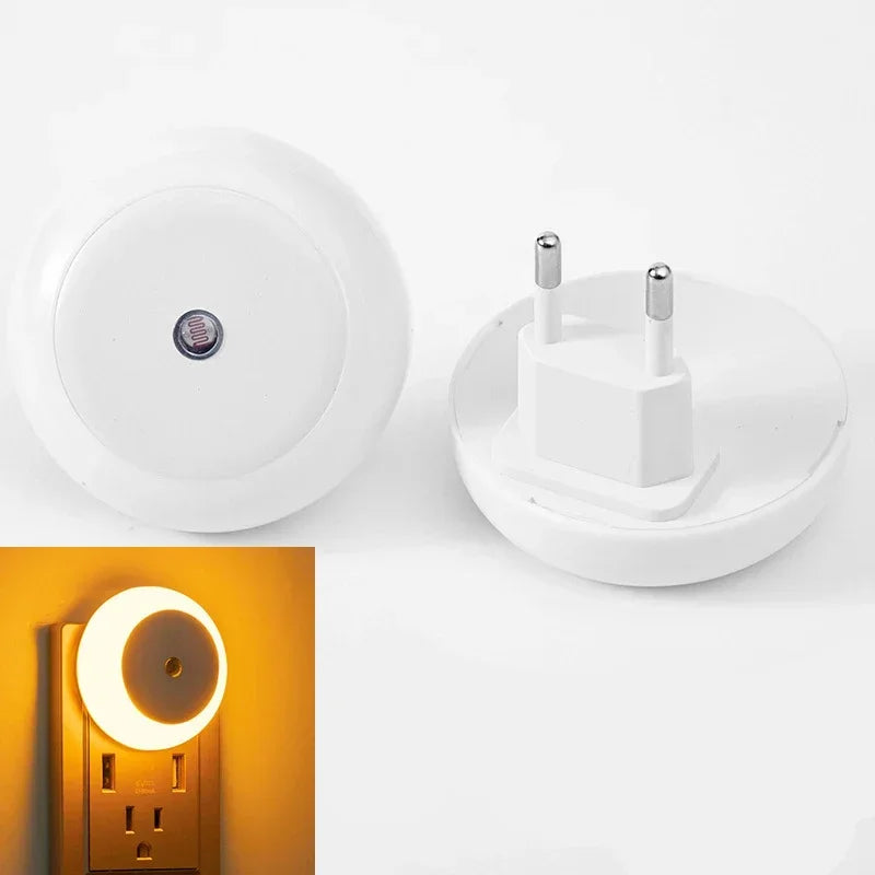 Sensor LED Night Plug-in Bedsides Lamp