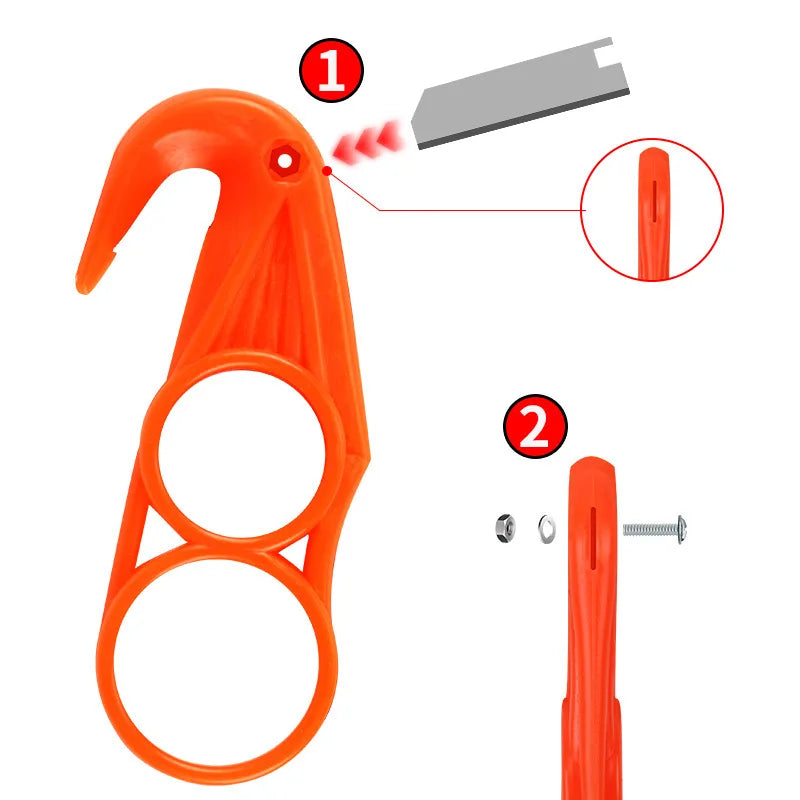 Fish maw knife razor blades kill fish knife