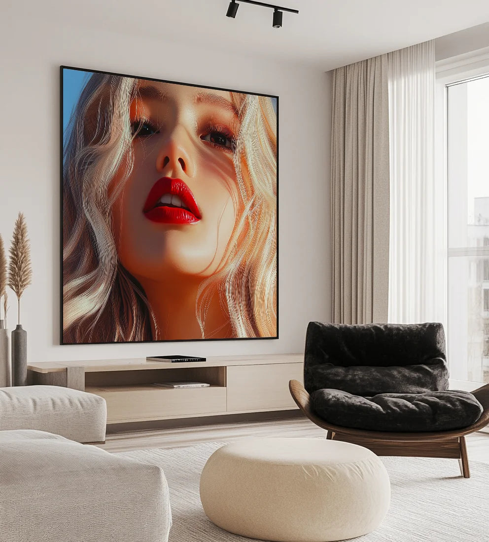 Dreamy light and shadow modern wall decoration