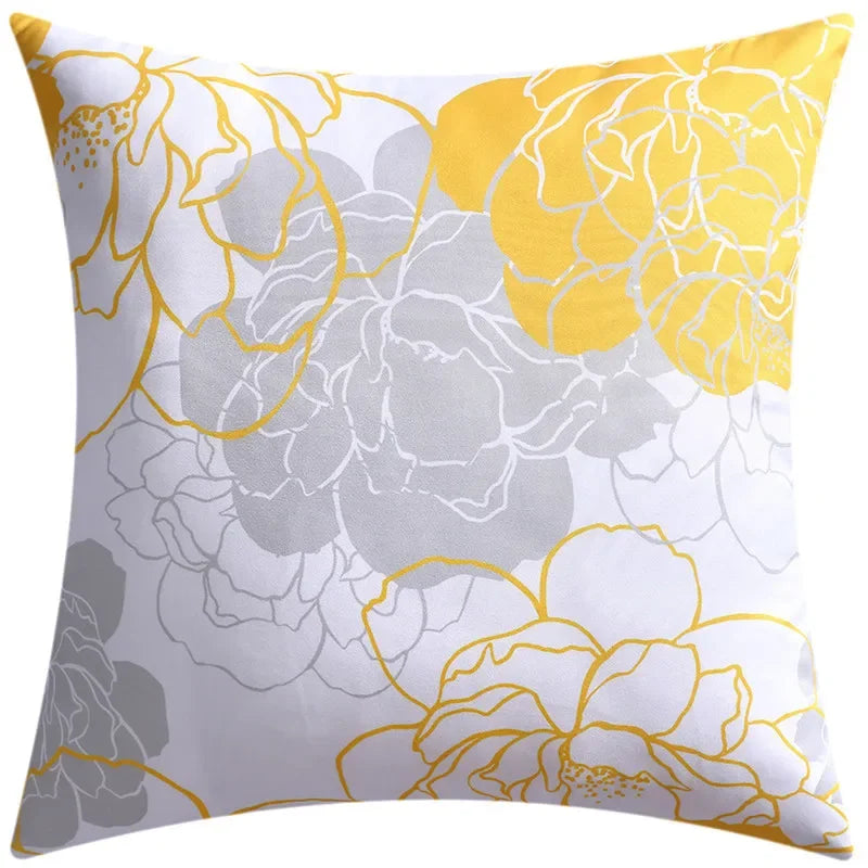 Flower Double Side Print Cushion
