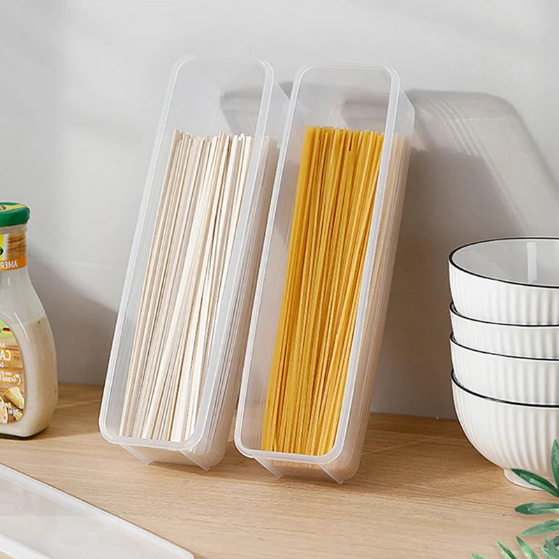 Kitchen Noodle Cereal Preservation Storage Box with Cover