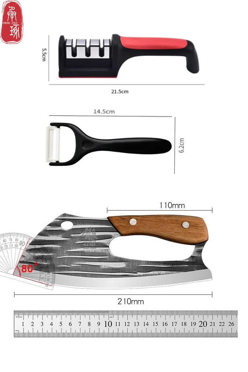 Effort Saving Stainless Steel Forged Knife