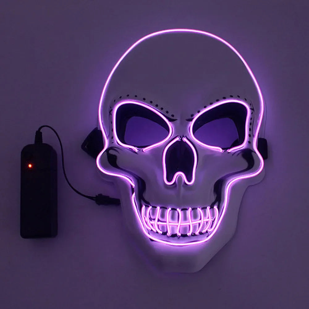 Halloween Horror Skull LED Halloween Mask