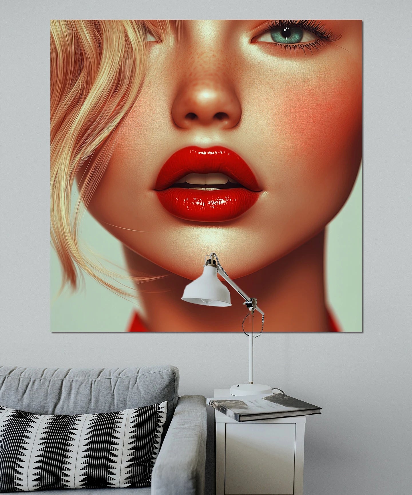 Dreamy light and shadow modern wall decoration