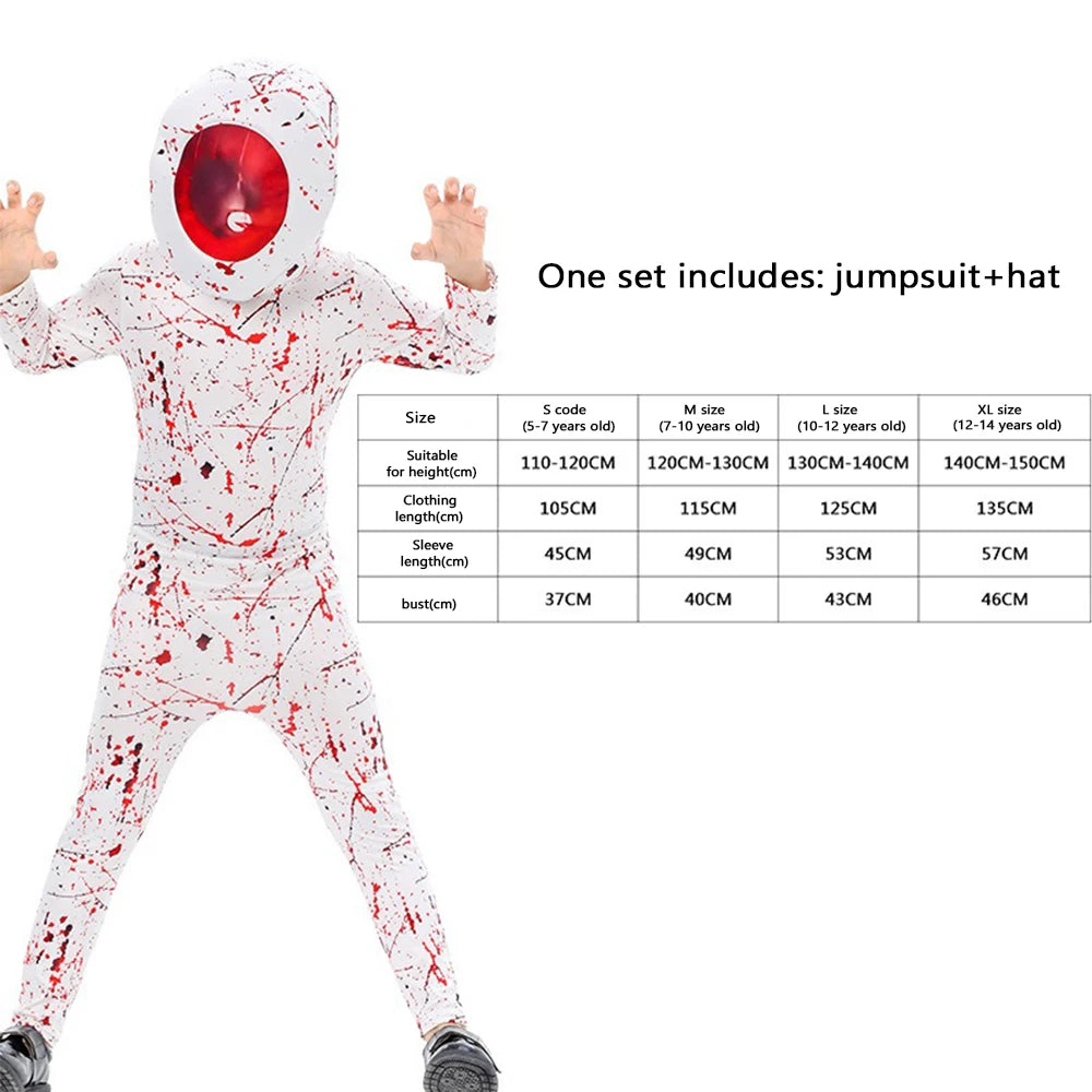 Halloween Death Kostuum Kinderen Vampier Cosplay