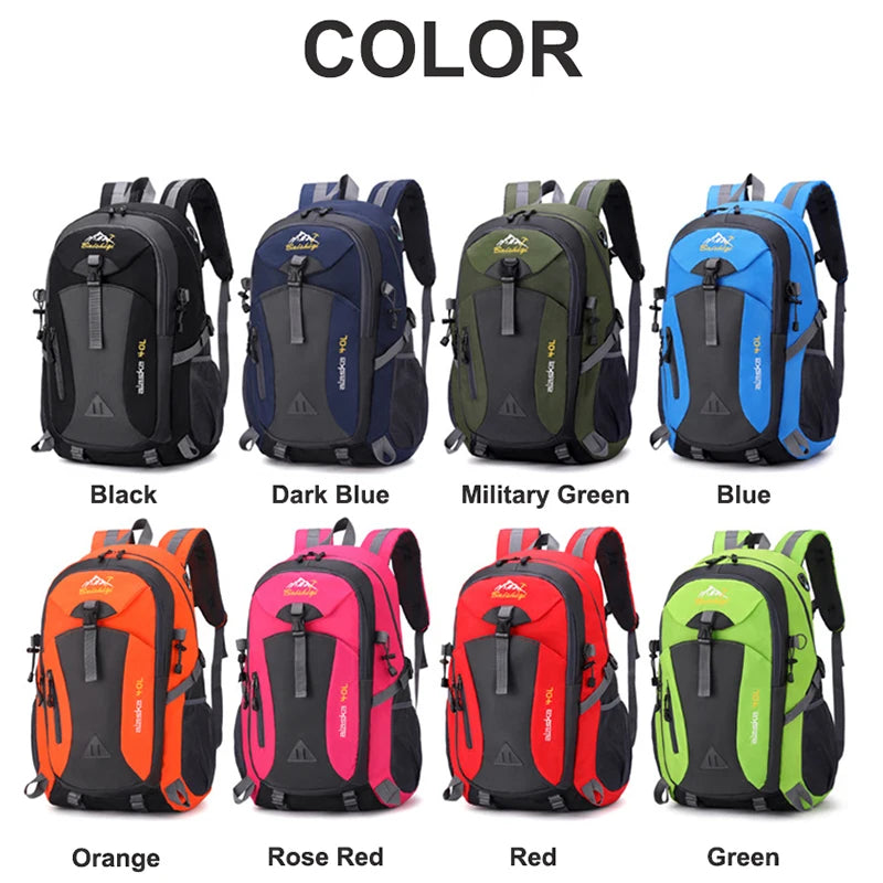 Fashion Large Capacity Waterproof Travel Hiking Backpack