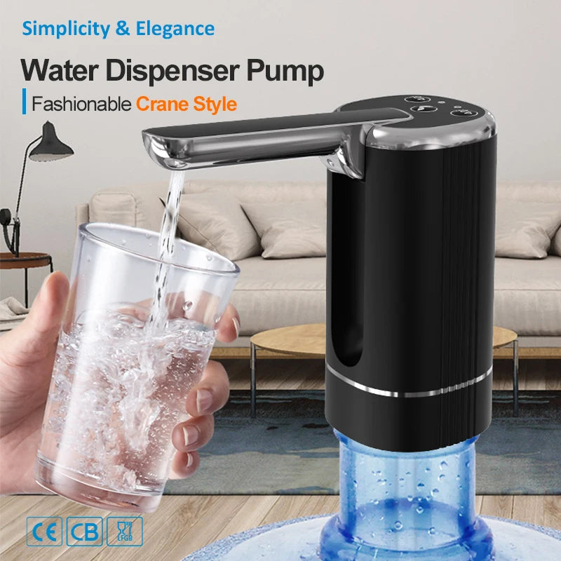 Electric Bottle Mini Portable Water Pump