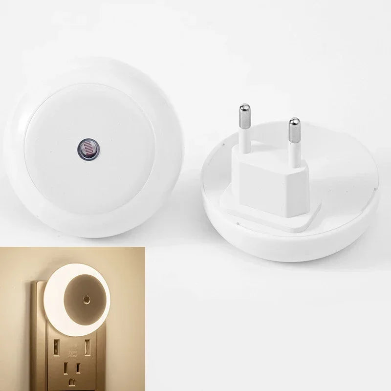 Sensor LED Night Plug-in Bedsides Lamp