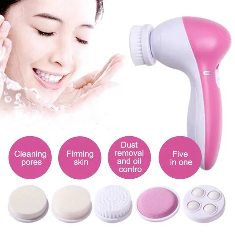 Electric 5 IN 1 Brush Wash Skin Care Tools