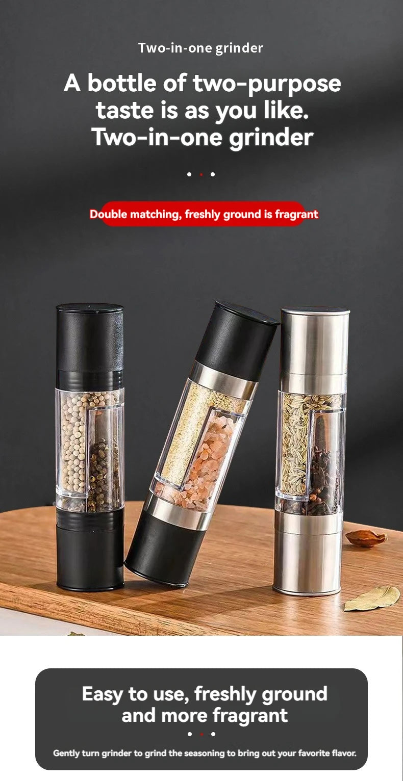 Salt and Pepper Grinder 2 in 1