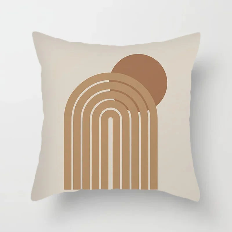 Creative Abstract Line Pattern Cushion Cover