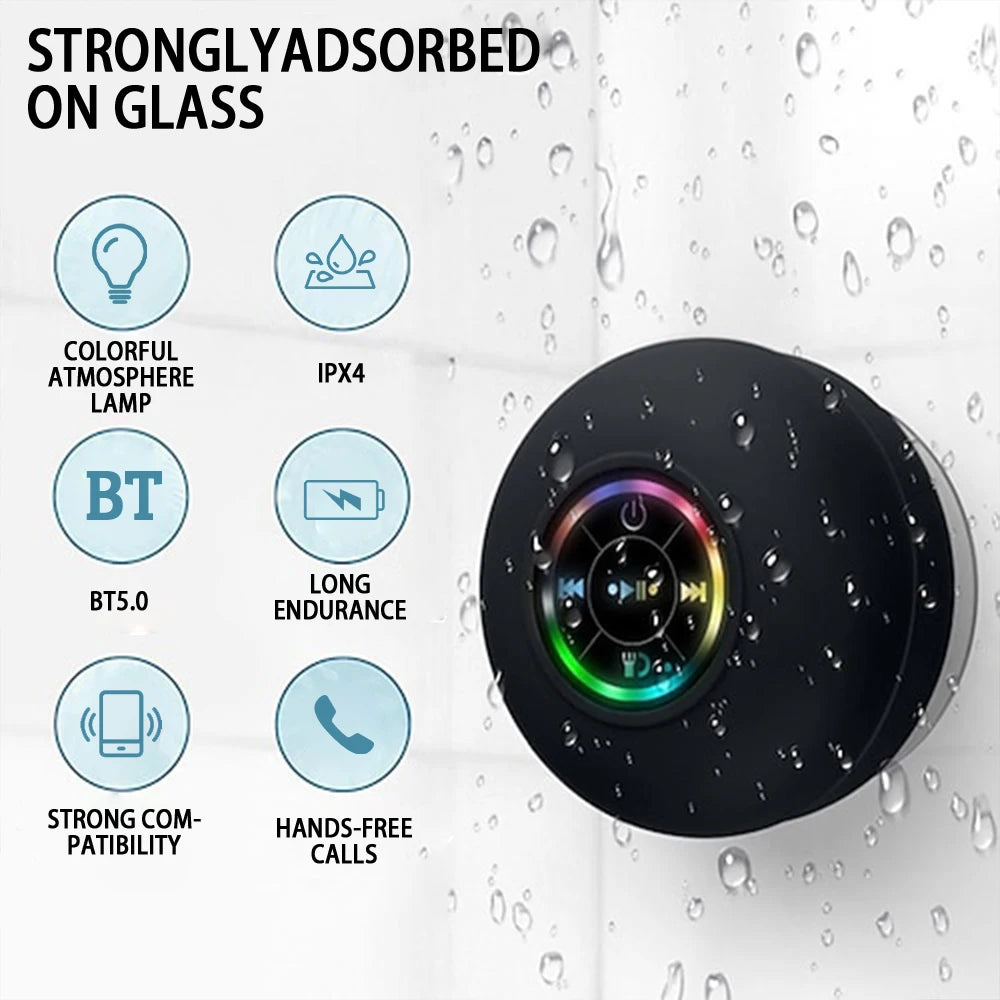 Portable Wireless Bluetooth Waterproof Loudspeaker