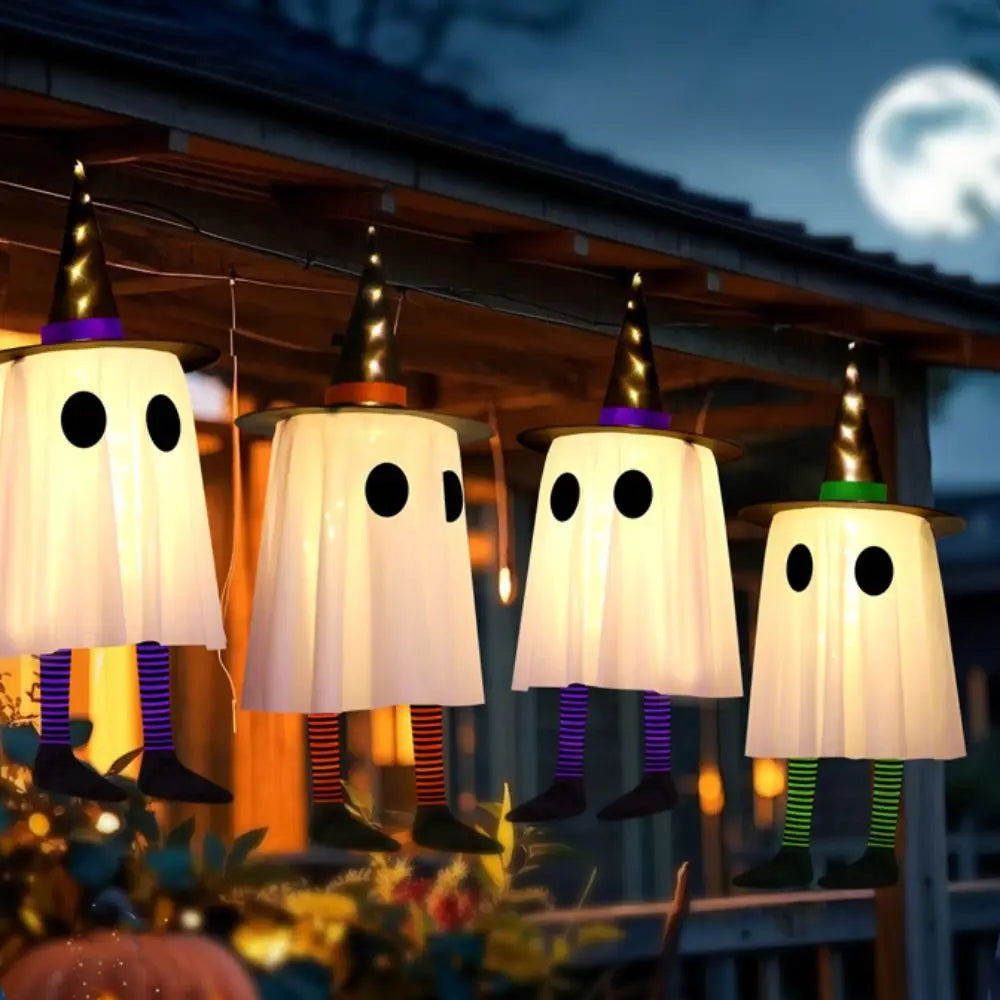 Luminous Halloween Hanging Ghost Floating LED