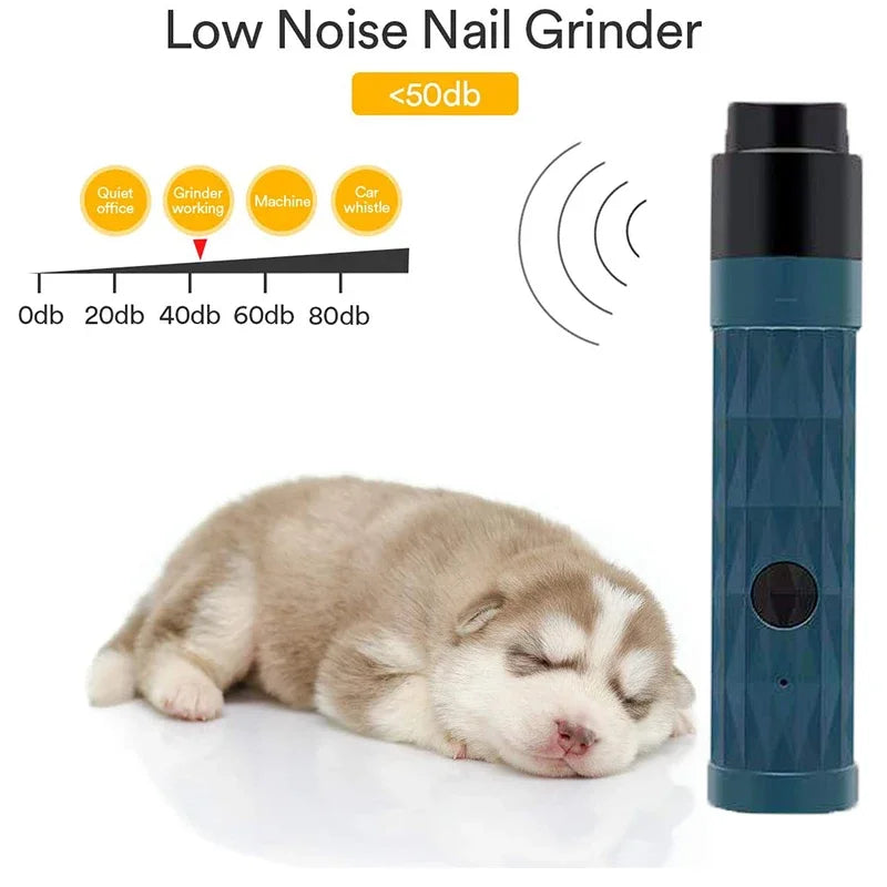 New Electric Pet Nail Clippers Pet Claws Cutter Grinders