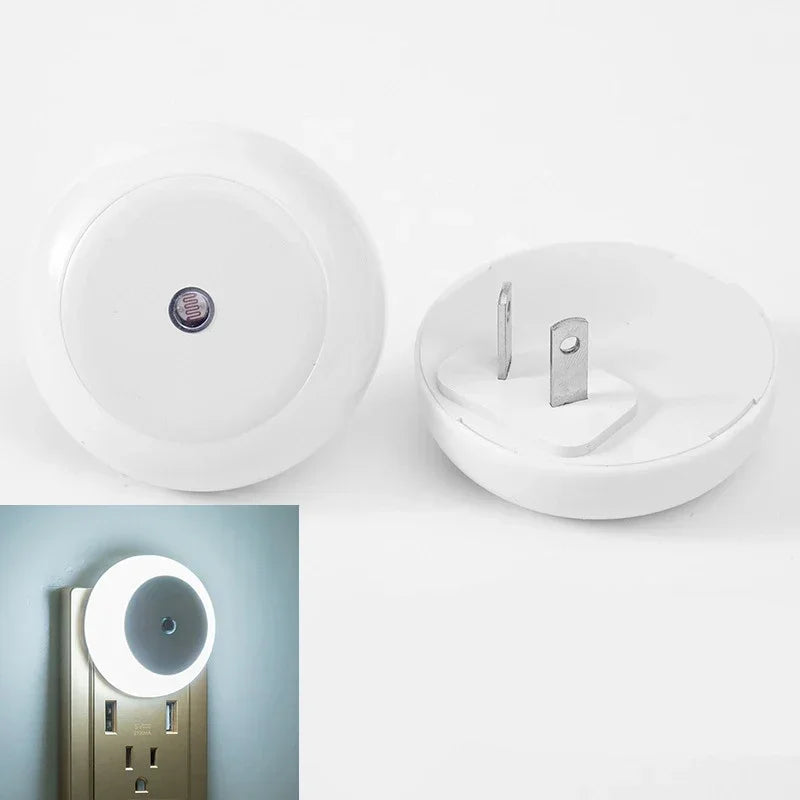 Sensor LED Night Plug-in Bedsides Lamp