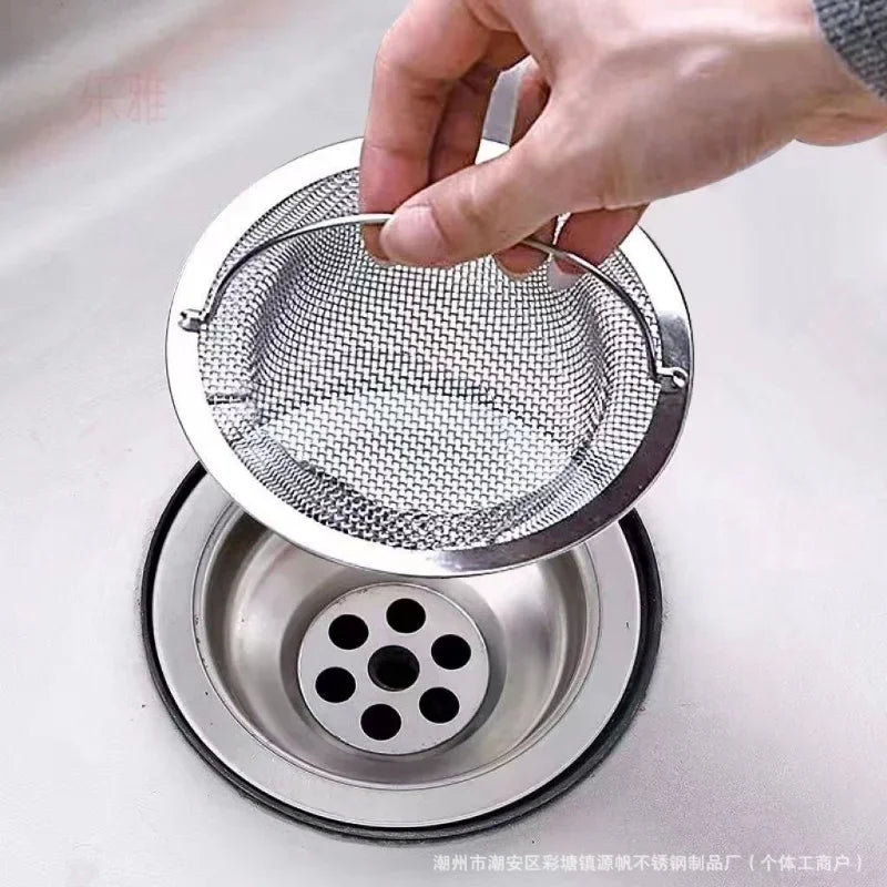 Sink Stainless Steel Drainage Residue Filter