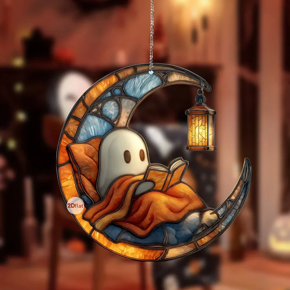 Halloween Ghost 2D Ghost Hanging Decorations