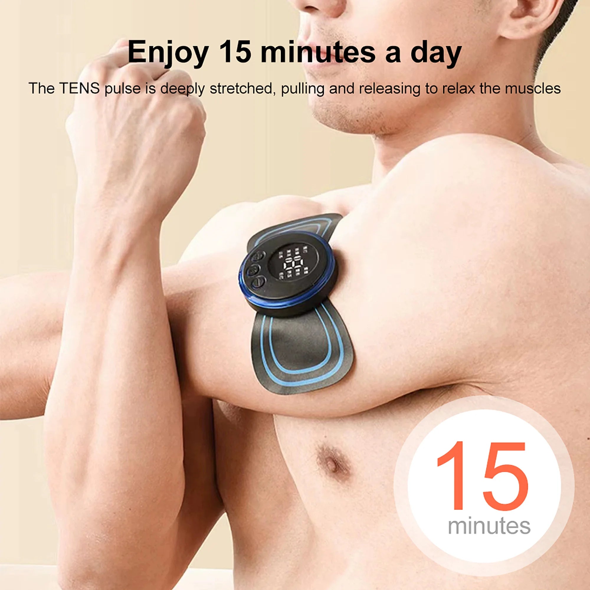 Mini Electric Neck Massage Relax Muscle Fatigue Tools
