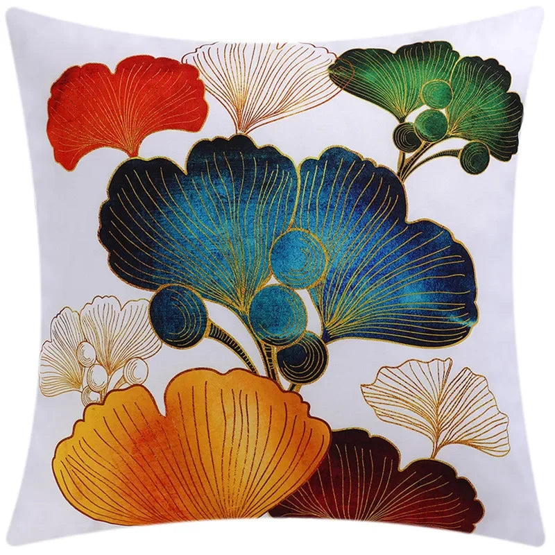 Flower Double Side Print Cushion