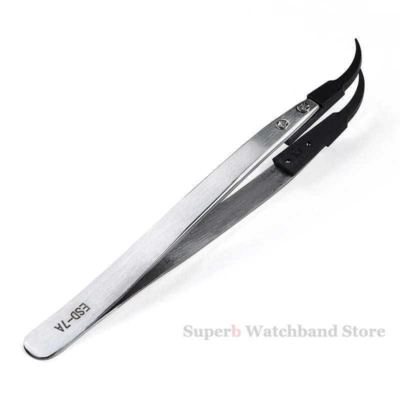Stainless Antistatic Plastic Tweezers