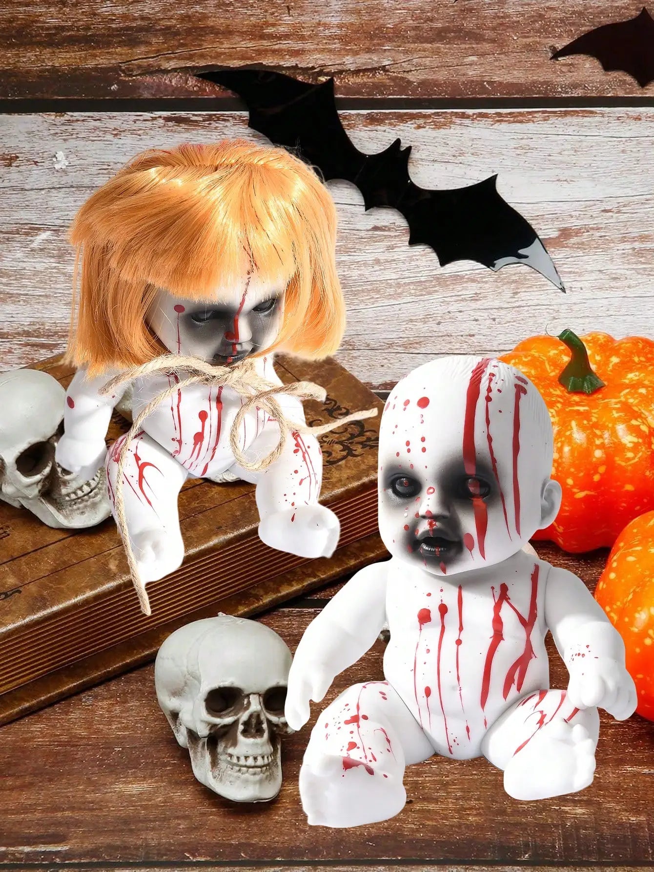 Halloween decoration hanging ghost doll