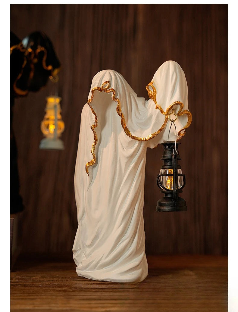 Halloween Decoration Ghost Wizard Lantern