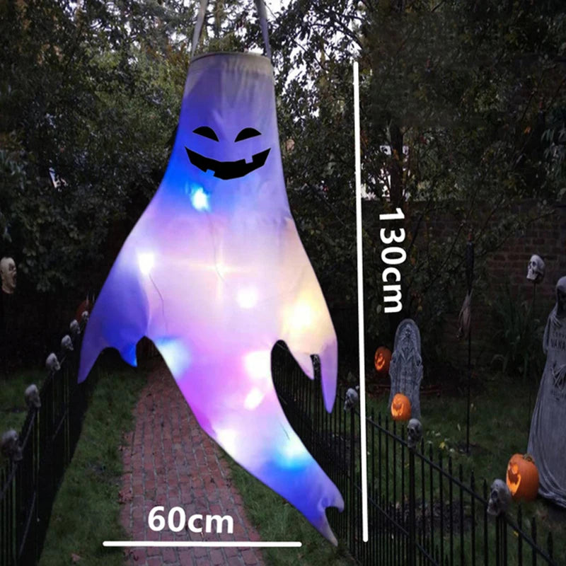 Halloween Ghost Hanging with LED Light