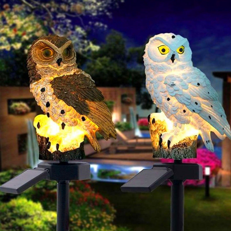 Owl Animal Solar Led Decoration Lamp
