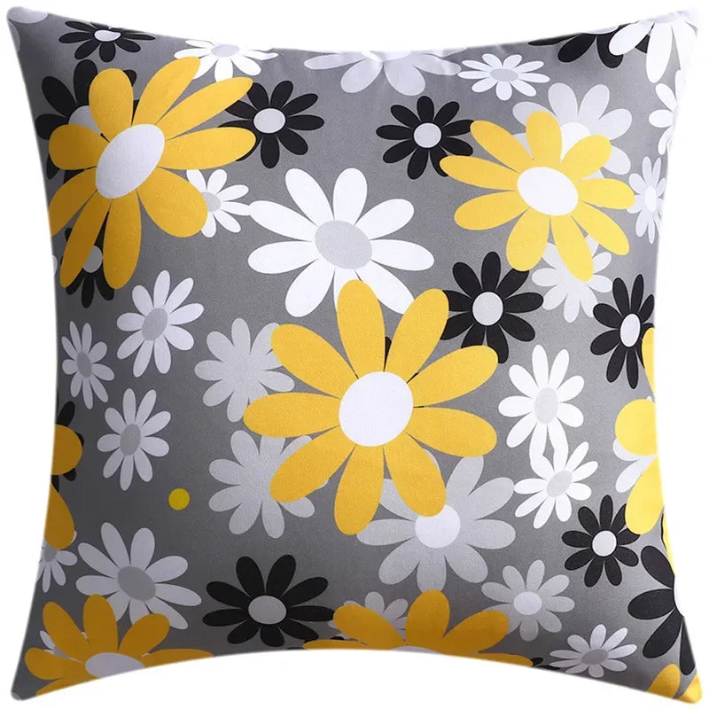 Flower Double Side Print Cushion
