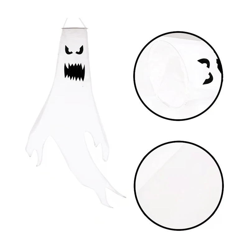 Halloween Ghost Hanging with LED Light