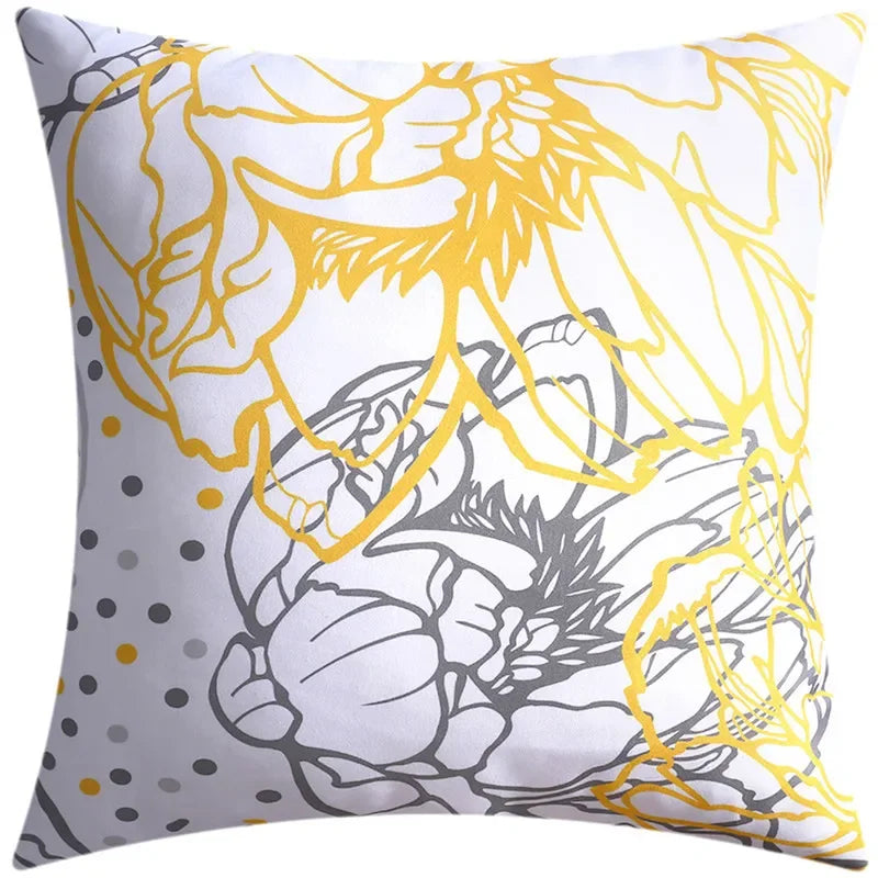 Flower Double Side Print Cushion