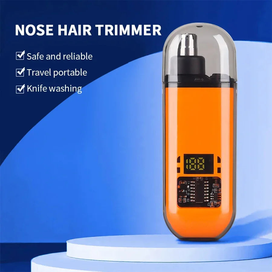 2 In 1 Electric Portable Ear And Nose Hair Trimmer