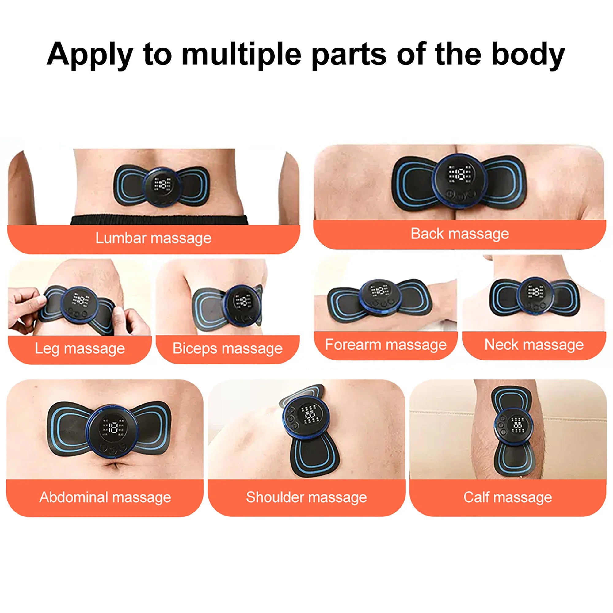 Mini Electric Neck Massage Relax Muscle Fatigue Tools