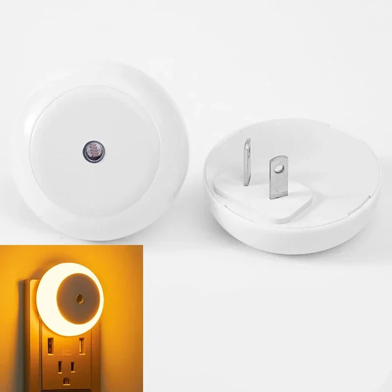 Sensor LED Night Plug-in Bedsides Lamp