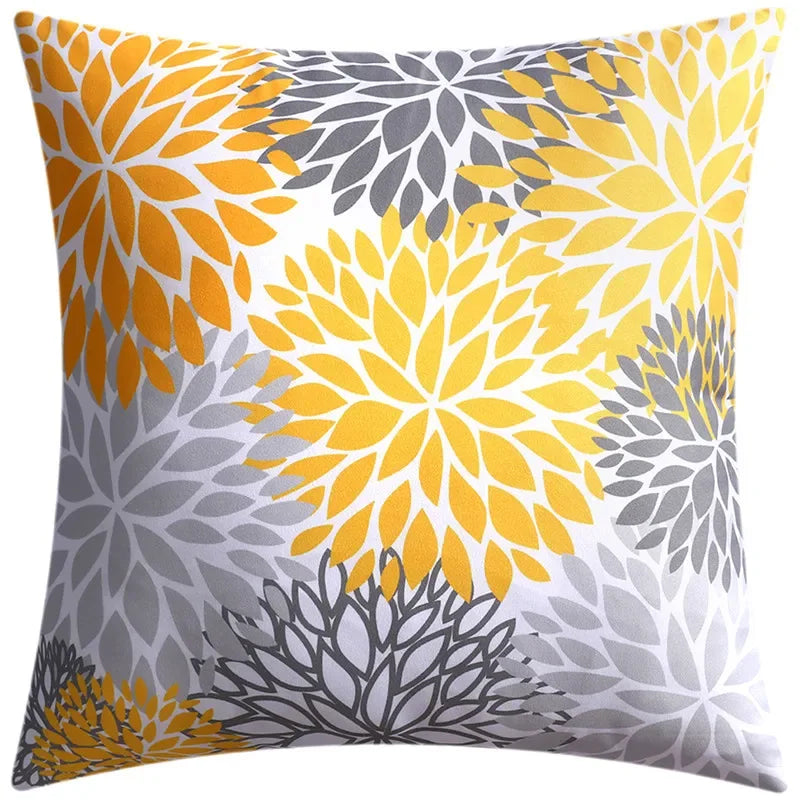 Flower Double Side Print Cushion