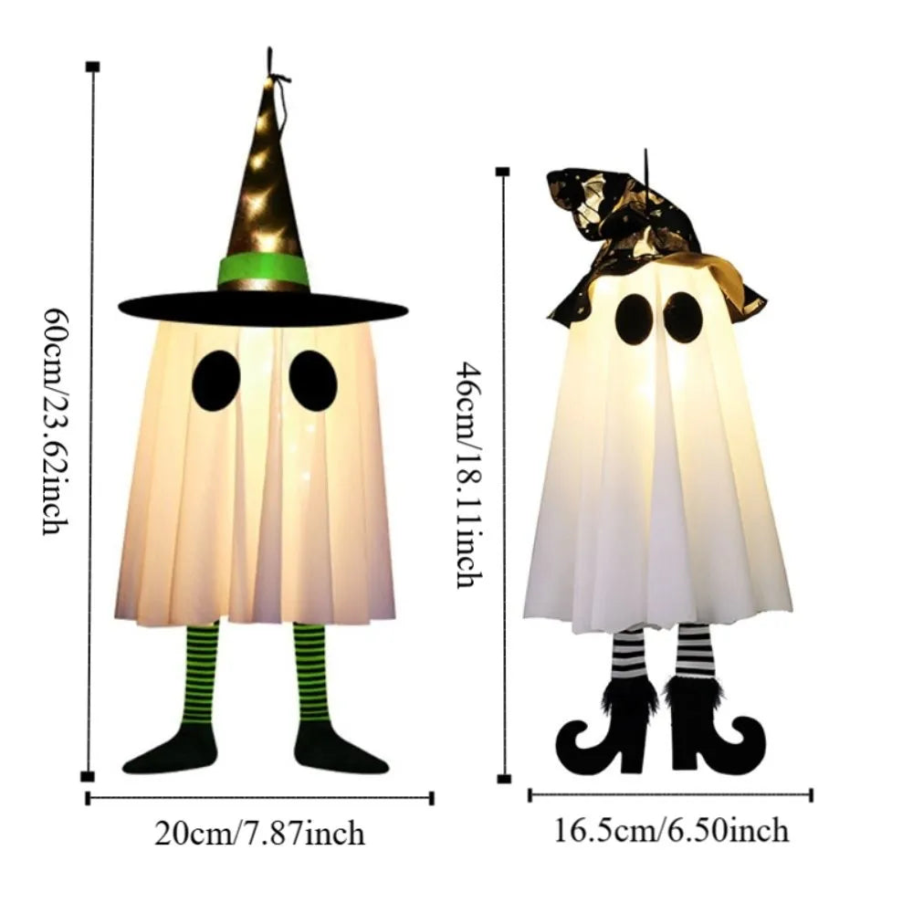 Luminous Halloween Hanging Ghost Floating LED