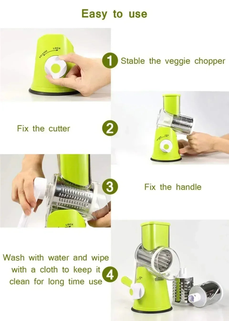 Vegetable Manual Kitchen Multifunctional Shredder