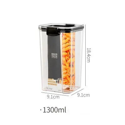 Transparent Food Storage Containers