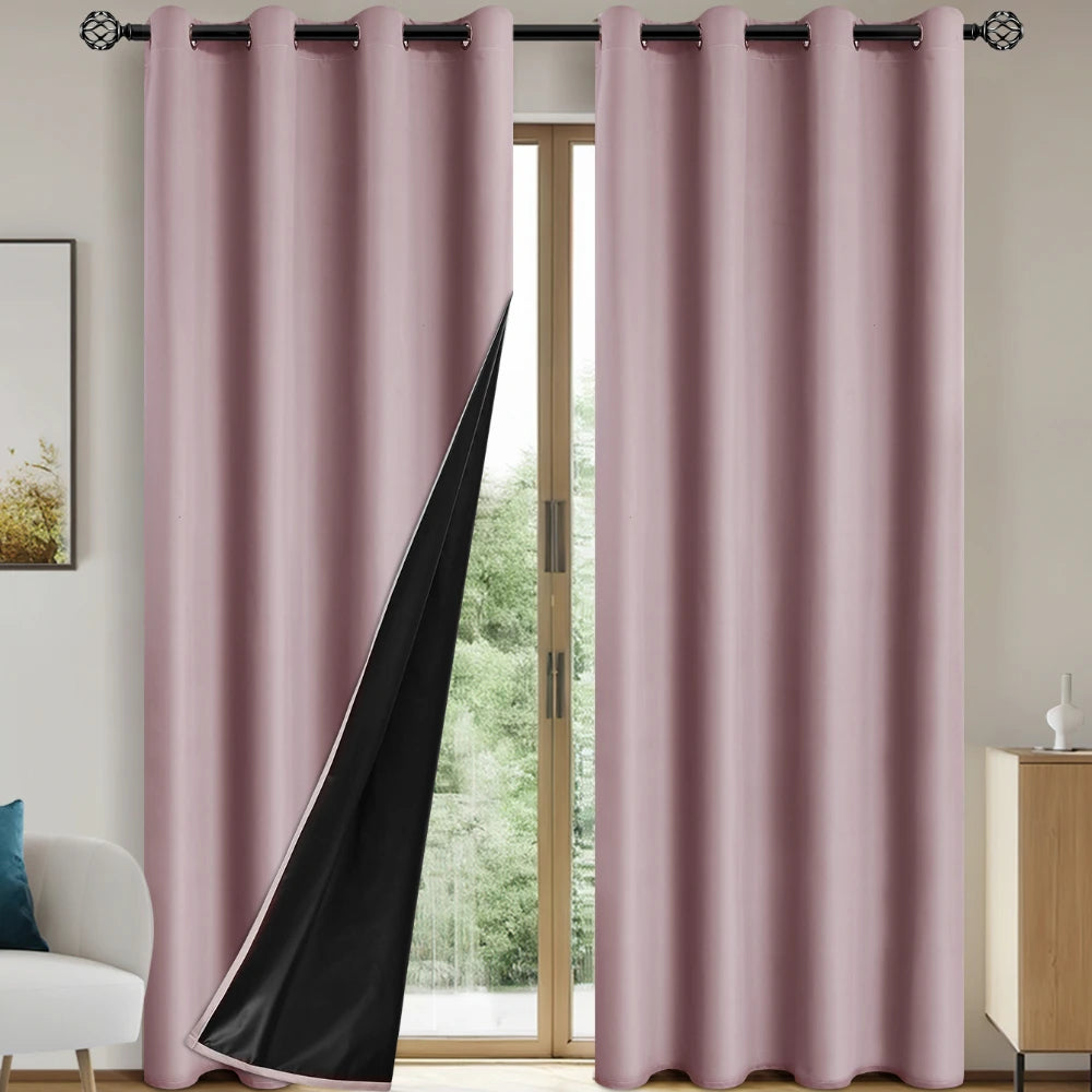 Solid Blackout Curtains