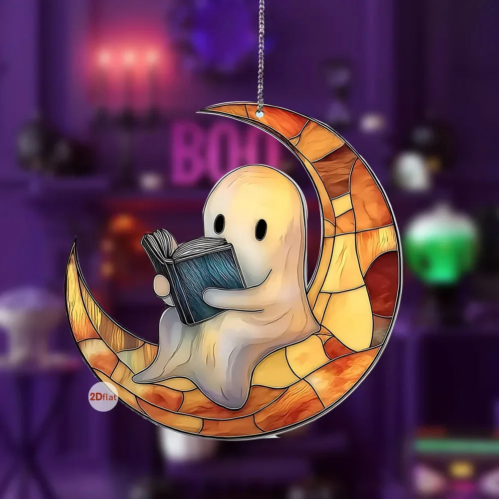 Halloween Ghost 2D Ghost Hanging Decorations
