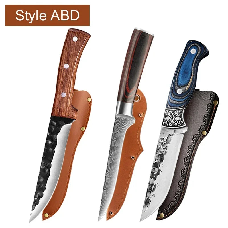 Chef Kitchen Pocket Knives Set