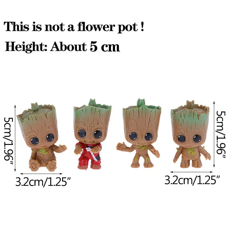 Home Decoration Crafts Desktop Display Tree Man Ornament 5CM