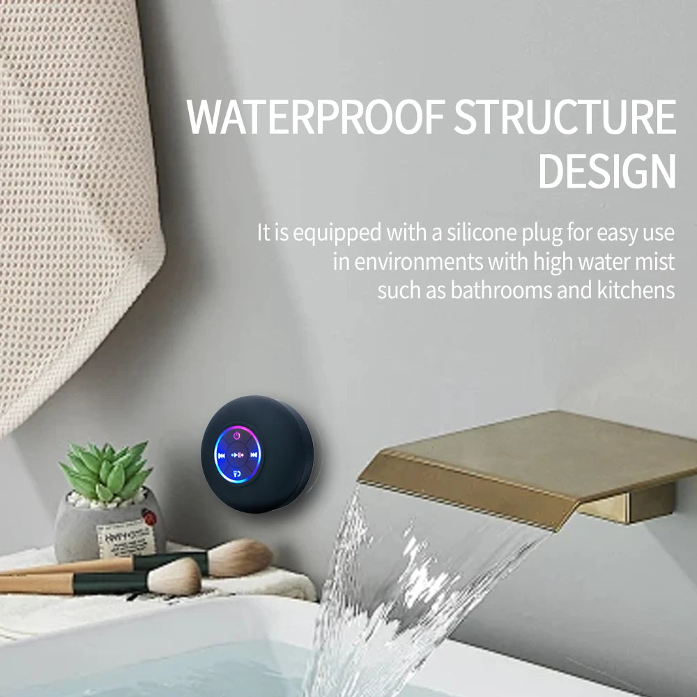 Portable Wireless Bluetooth Waterproof Loudspeaker