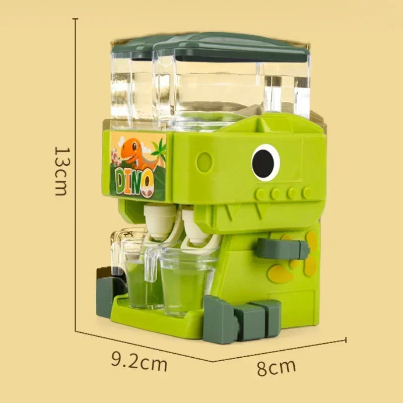 Children Dinosaur Water Dispenser Mini Juice Drinking Fountain Toy